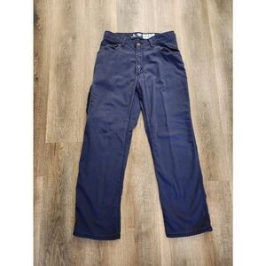 Lapco FR Flame Resistant Men's 32x30* canvas cargo Zip Pocket pants nylon cotton